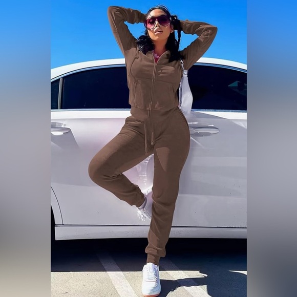 Brown Women's Tracksuit Set - Picture 5 of 7